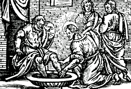 02 Washing Peters Feet
