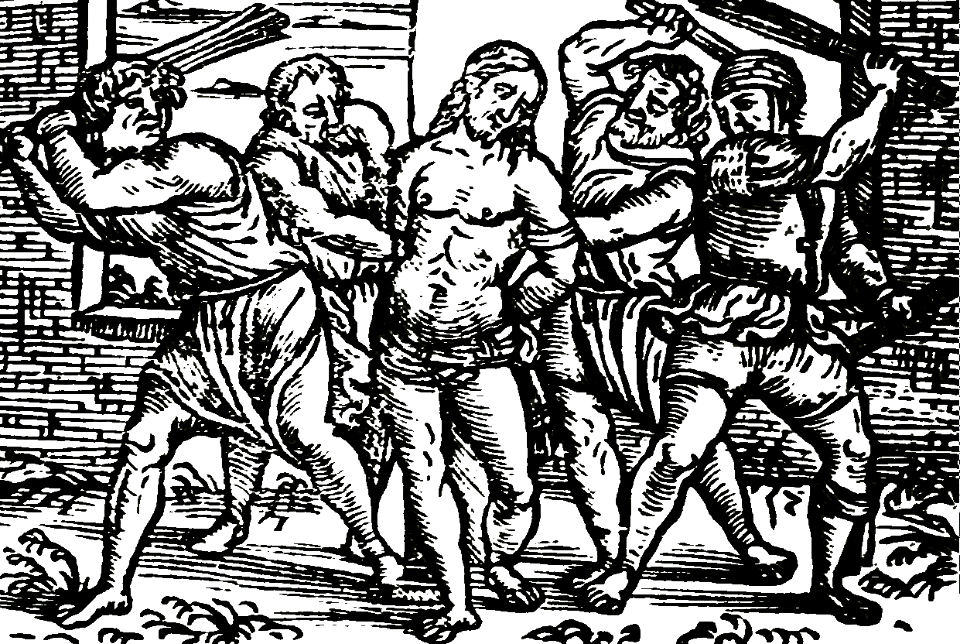 06 Christ is beaten with rods