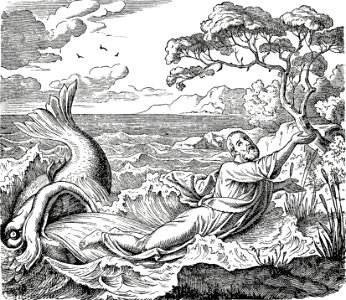 06 Jonah 02 - The Whale spits out Jonah on the Dry Land
