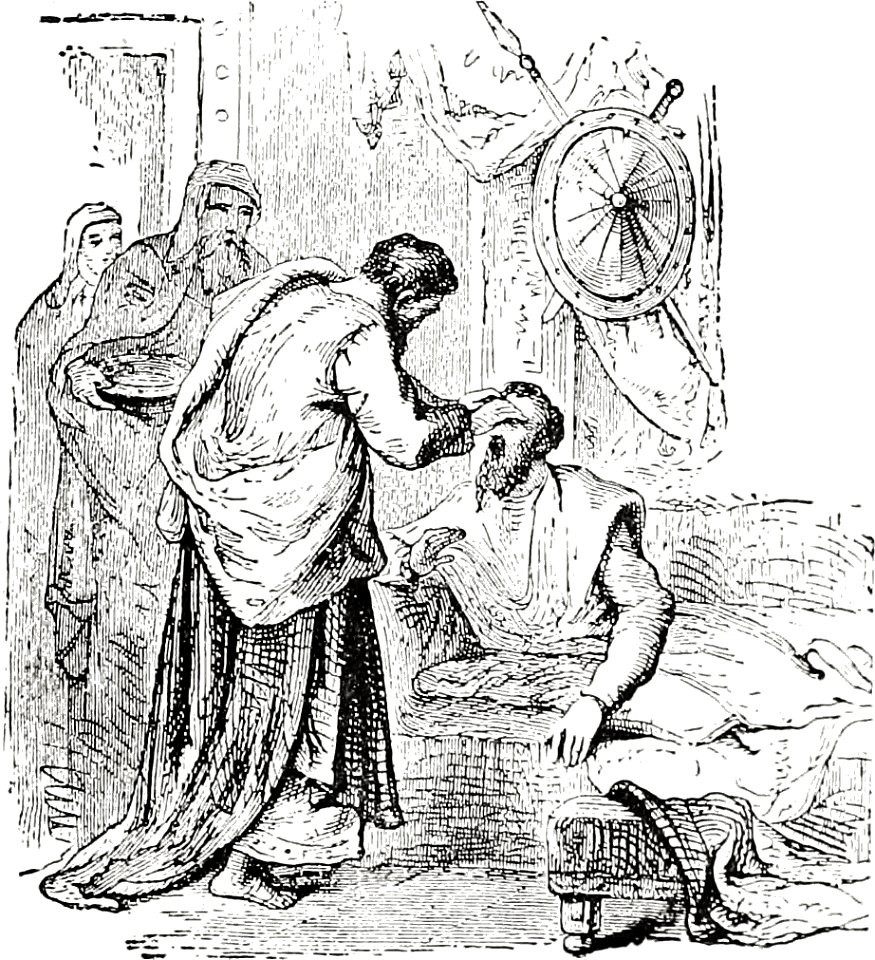 09 Acts 09 v17-18 - Ananias giving Paul his sight back