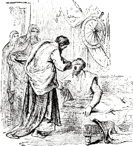 09 Acts 09 v17-18 - Ananias giving Paul his sight back