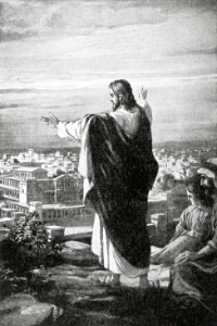 06 Jesus weeping over Jerusalem (Luke 19 v42)