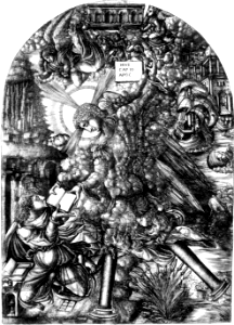 Revelation 10 - The Angel gives John the Little Book to eat - alt