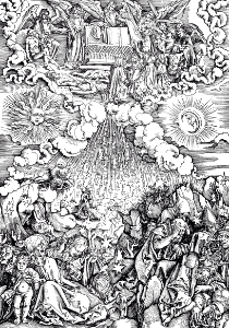 14 Revelation 06 v13 The Opening of the Sixth Seal (Durer)