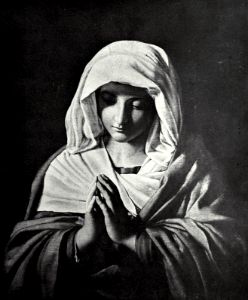 27 Mary in prayer (Salvi)