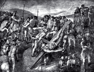 11 Crucifixion of Peter (Buonarroti)