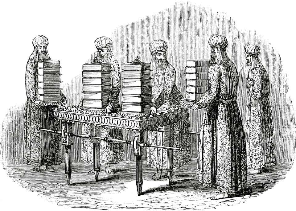 03 Exodus 24 - Table of Shewbread (removing old, replacing with new)