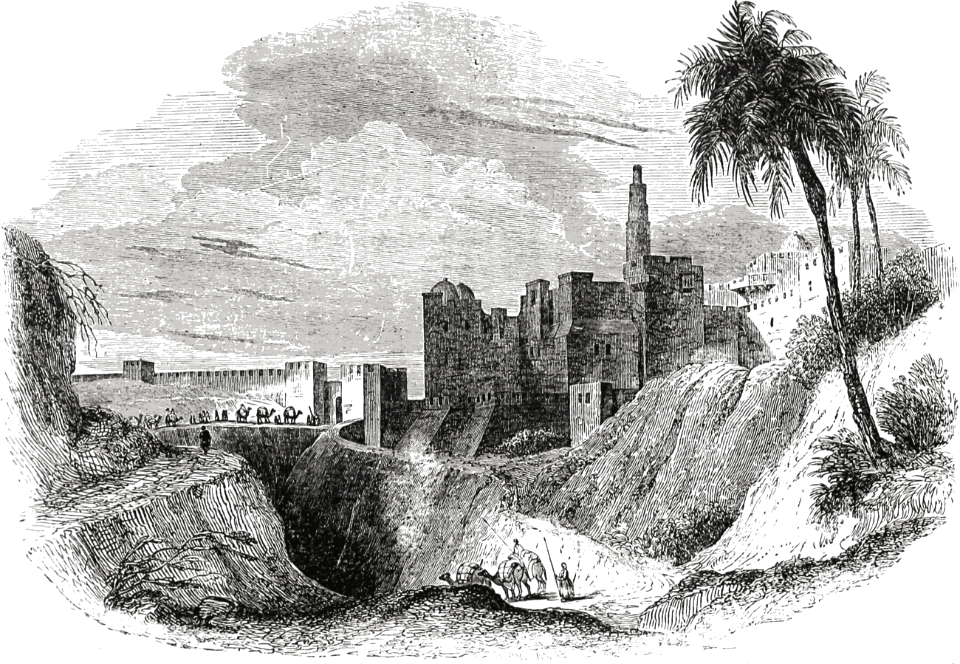 08 2 Samuel 15 v23-30, 2 Kings 18 v17-18 - The Walls of Jerusalem and part of the Valley of Jehoshaphat