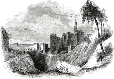 08 2 Samuel 15 v23-30, 2 Kings 18 v17-18 - The Walls of Jerusalem and part of the Valley of Jehoshaphat