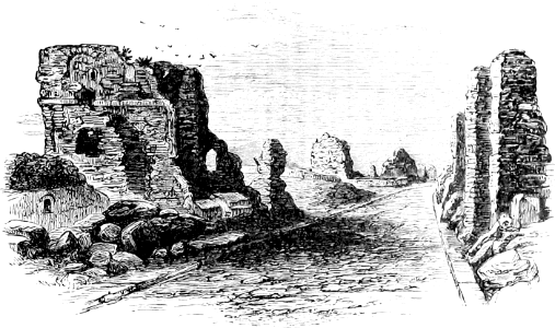 The Appian Way to Rome