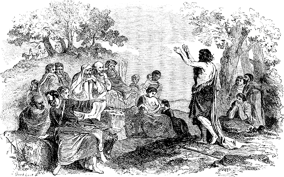 12 John the Baptist preaching