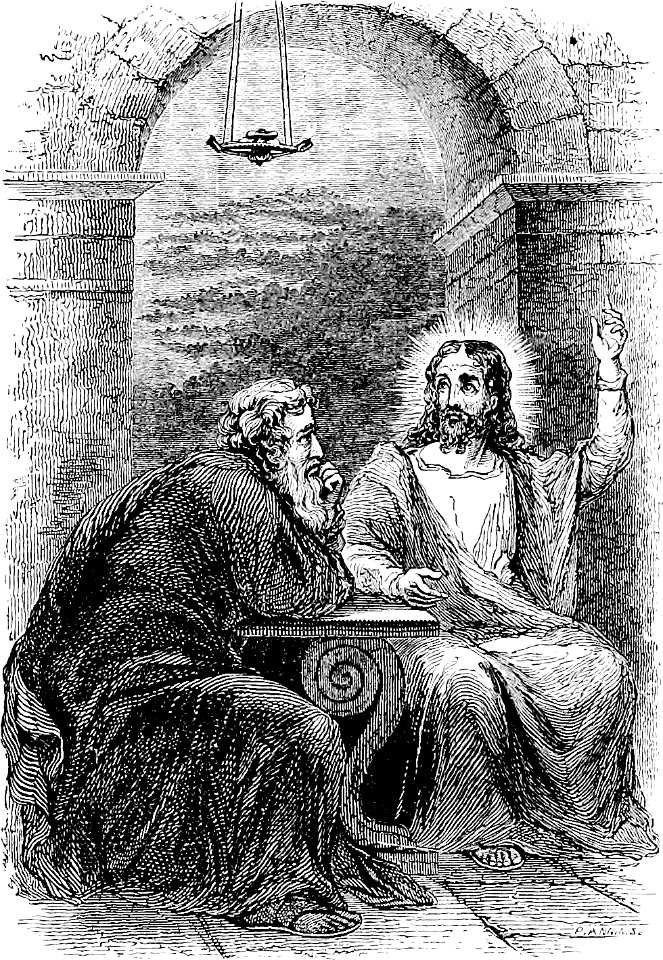 14 Jesus meeting with Nicodemus
