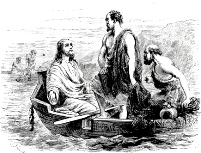 16 Jesus tells Peter to let down the Nets