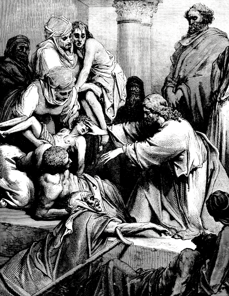 17 Jesus healing the many Sick