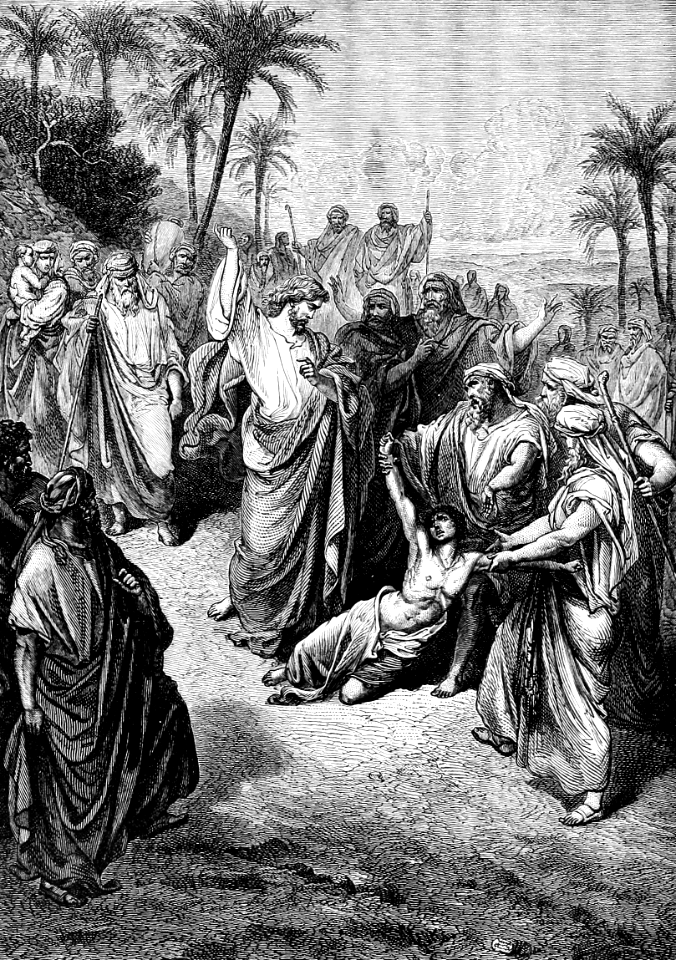30 Casting the Evil Spirit out of the Demon-possessed Boy