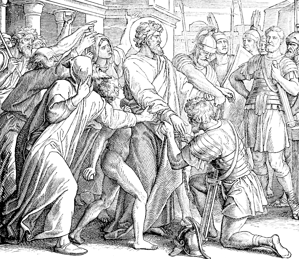 52 Jesus being led to the High Priest