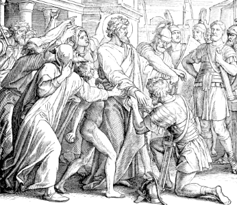52 Jesus being led to the High Priest