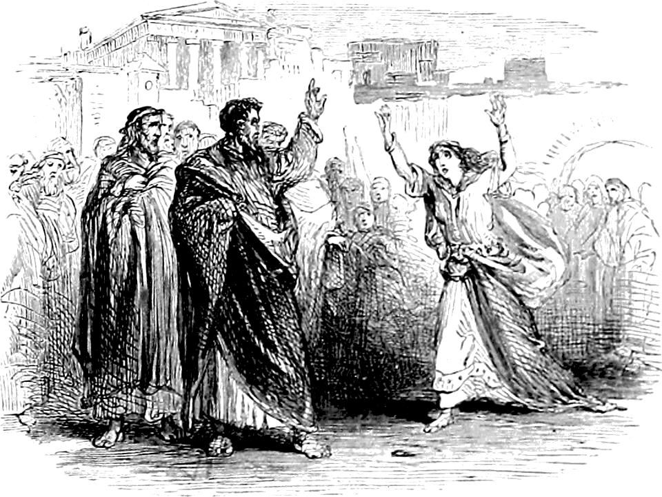 75 A possessed Woman troubles Paul but he casts out the spirit