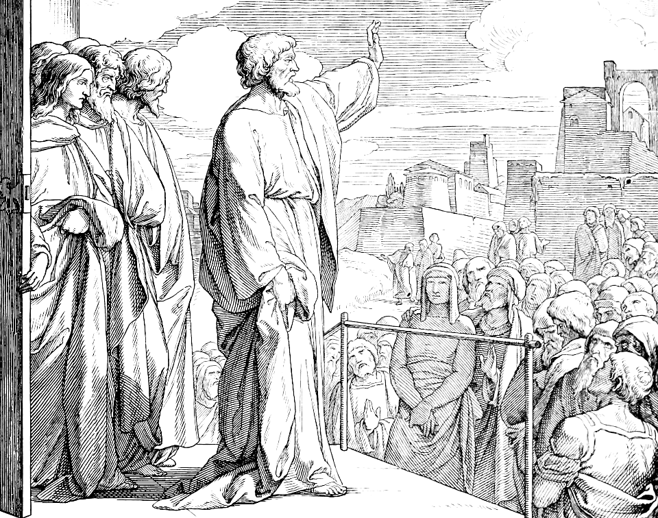 79 Paul preaching at Ephesus