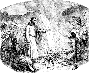 84 Paul shakes off the Serpent on the Isle of Melita