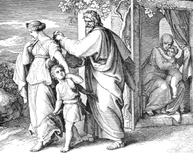 015 Abraham sends Hagar and Ishmael away