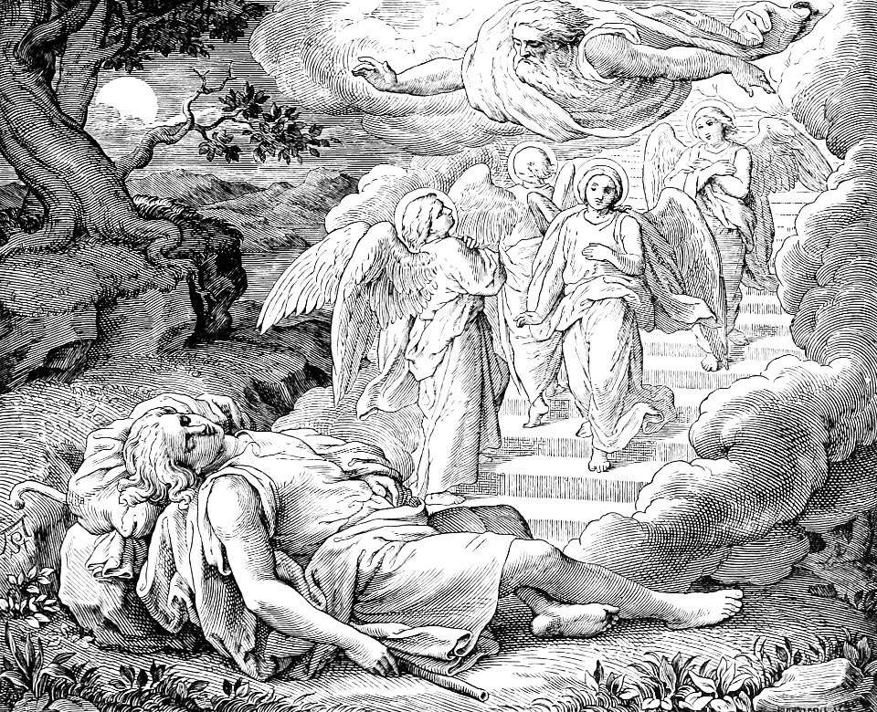 023 Jacobs dream of a ladder to heaven