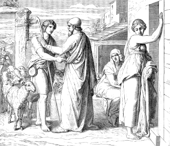 024 Jacob agrees to work for Laban to get Rachel