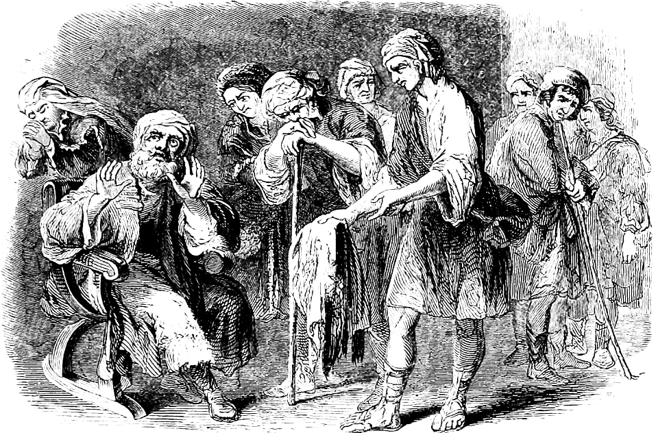 032 The coat is shown to Jacob - He mourns greatly