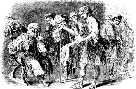 032 The coat is shown to Jacob - He mourns greatly