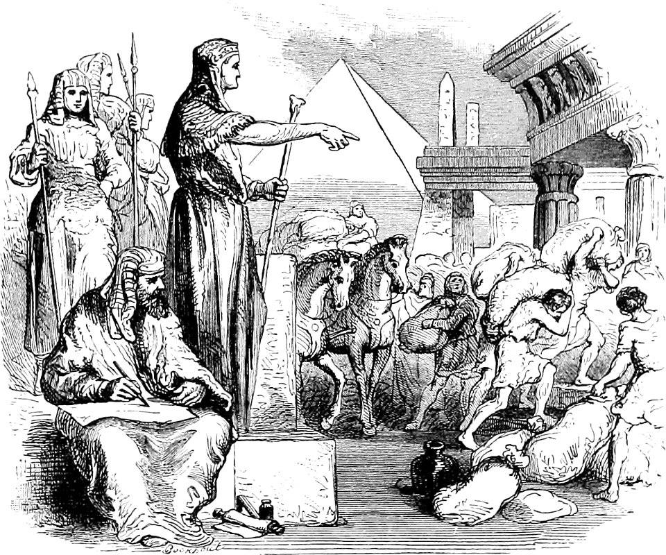 036 Joseph sends his brothers back to Canaan with sacks of Corn