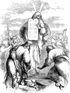 053 Moses brings the second copy of the Tables of the Law