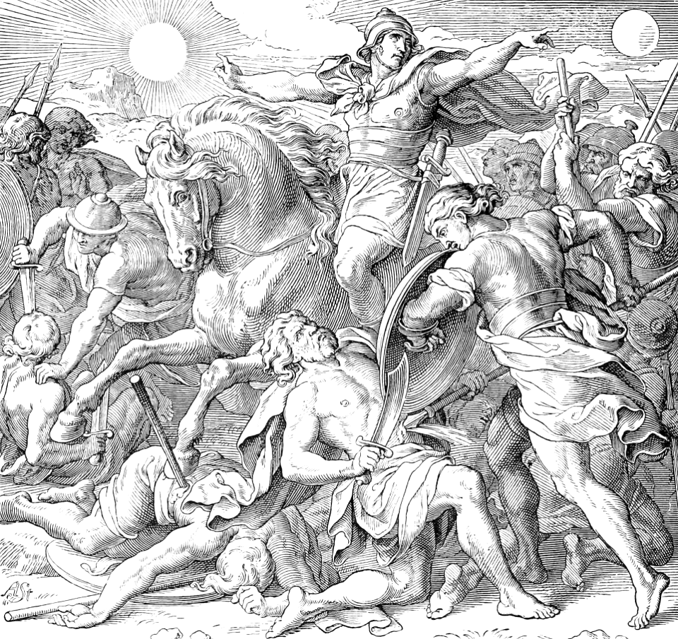 070 The Sun and Moon stand still in the battle against the Five Kings