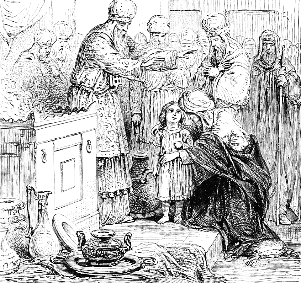 085 Hannah gives Samuel to the Temple to help Eli