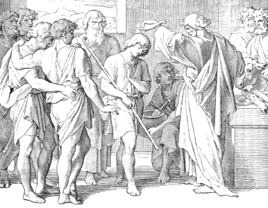 36 Samuel anoints David as King - Free Stock Illustrations | Creazilla