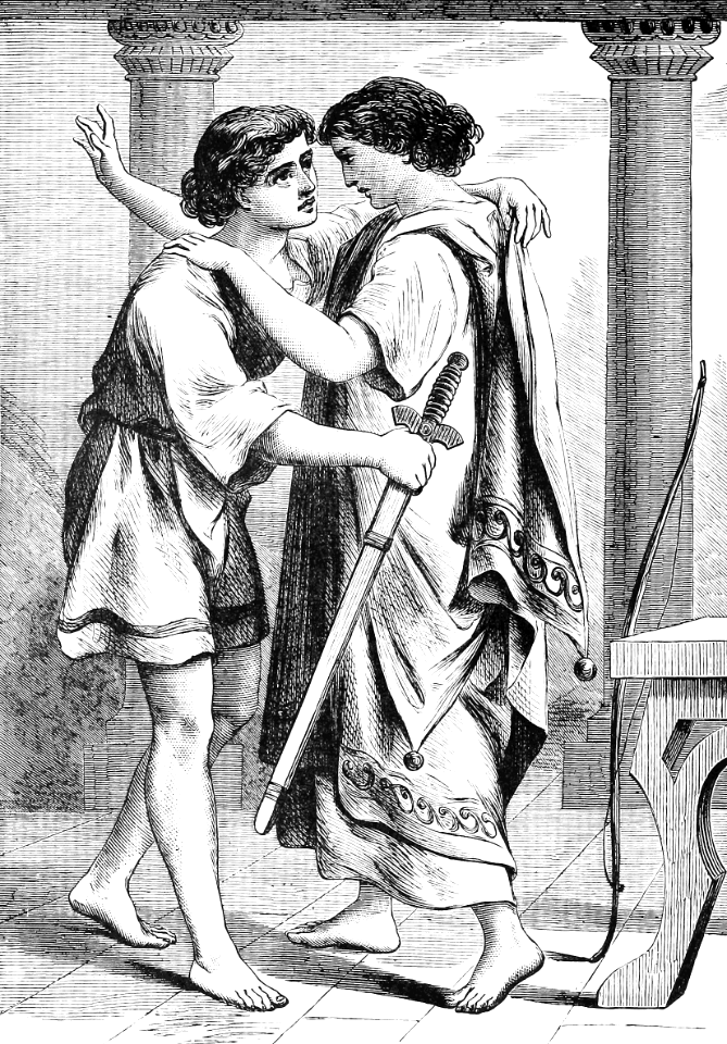092 David and Jonathan make a Covenant