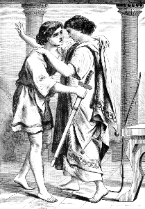092 David and Jonathan make a Covenant