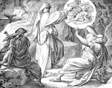 099 Saul consults the Witch of Endor