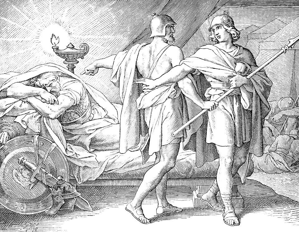 098 1 Samuel 26 - David forbids Abishai from harming Saul