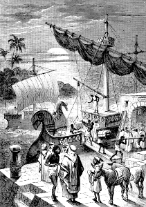 103 Hiram King of Tyre sends ships loaded with supplies for the Temple