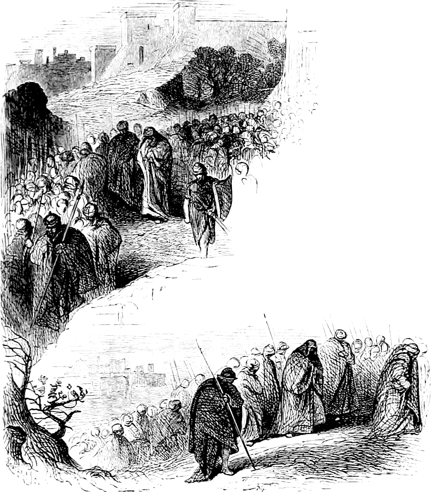 105 David and the People leave Jerusalem and climb the Mount of Olives
