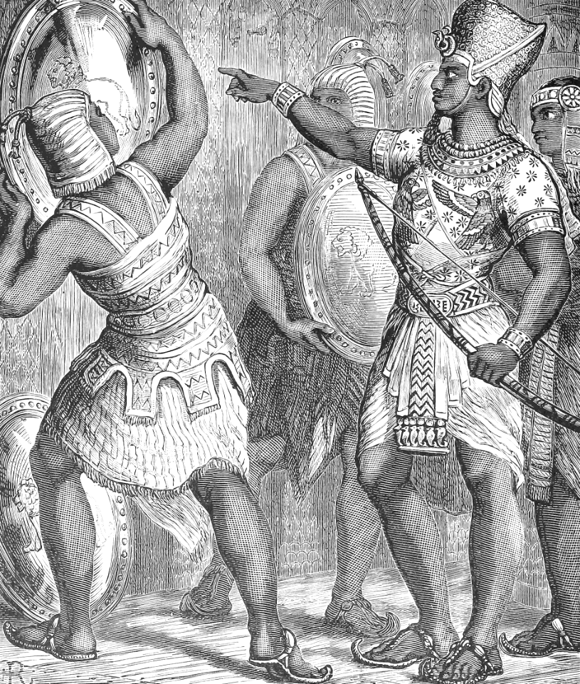 117 Shishak takes the Golden Shields that Solomon had made