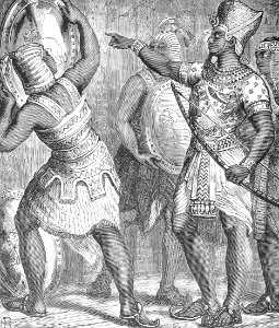 117 Shishak takes the Golden Shields that Solomon had made