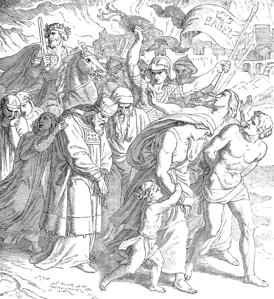 141 The Captives march to Babylon