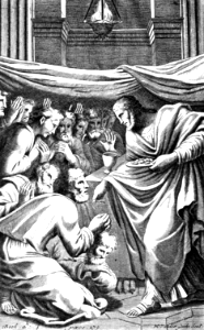 04 Jesus passing out the Bread at the Lords Supper