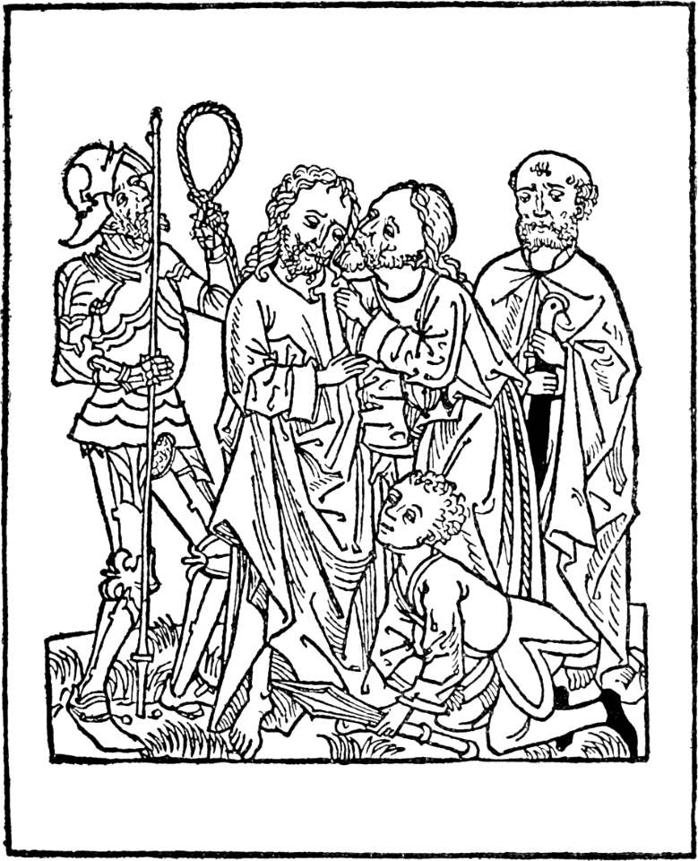31 Jesus Arrested Judas betrays with a Kiss