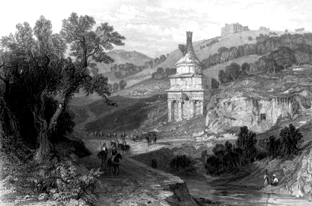 Absaloms Tomb near Jerusalem