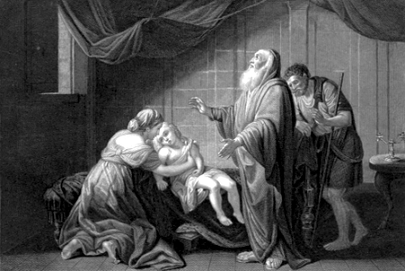 41 2 Kings 04 v37 She bowed herself to the ground, and took up her son