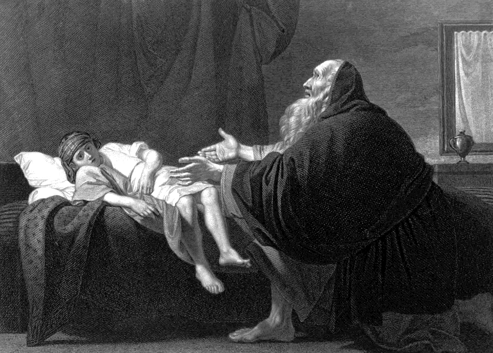 39 1 Kings 17 v22 Elijah heals the son of the widow of Zarephath