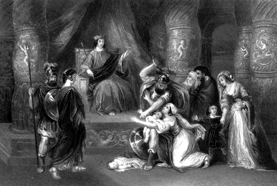 37 1 Kings 03 v25 And the King said, Divide the living child in two