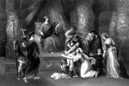 37 1 Kings 03 v25 And the King said, Divide the living child in two